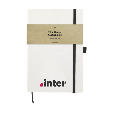 Logo trade business gifts image of: Milk-Carton Paper Notebook A5