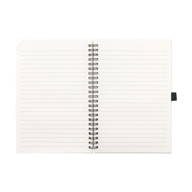 Logo trade promotional merchandise photo of: Milk-Carton Wire-O Paper Notebook A5