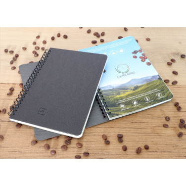 Logotrade promotional product image of: Coffee Paper Notebook Wire-O A5
