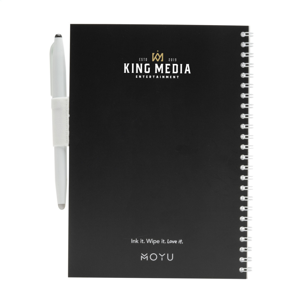 Logotrade corporate gift picture of: MOYU Erasable Stone Paper Notebook SoftCover 18 pages