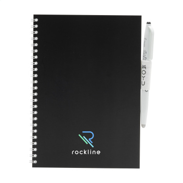 Logo trade promotional merchandise photo of: MOYU Erasable Stone Paper Notebook SoftCover 18 pages