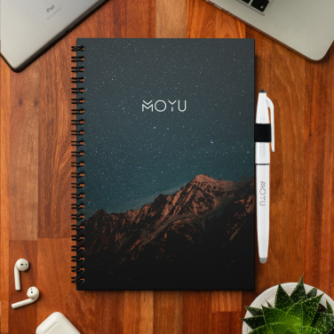 Logo trade promotional items picture of: MOYU Erasable Stone Paper Notebook Custom SoftCover