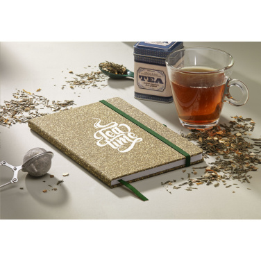 Logotrade corporate gift picture of: TeaGround Cork Paper Notebook A5