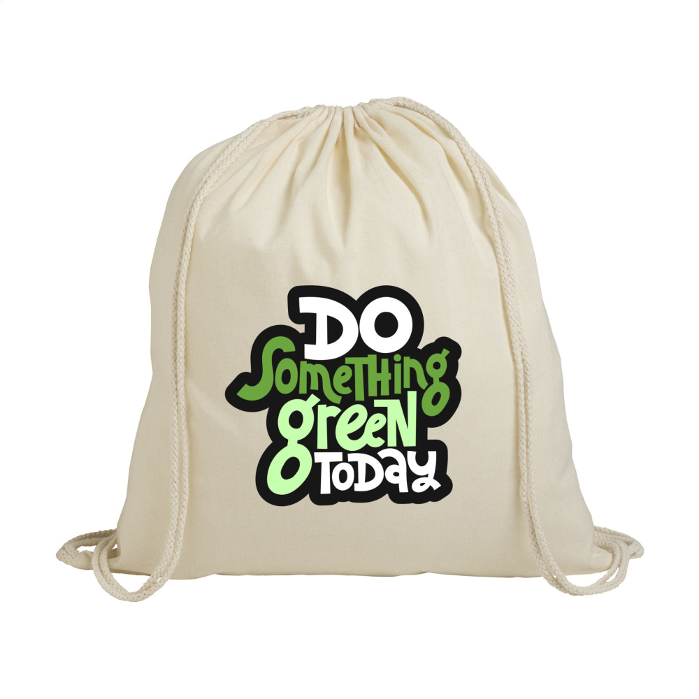 Logo trade promotional product photo of: PromoNatural (100 g/m²) backpack