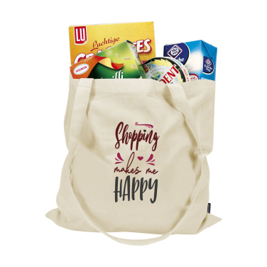 Logo trade promotional products image of: ShoppyBag GRS Recycled Cotton (180 g/m²)