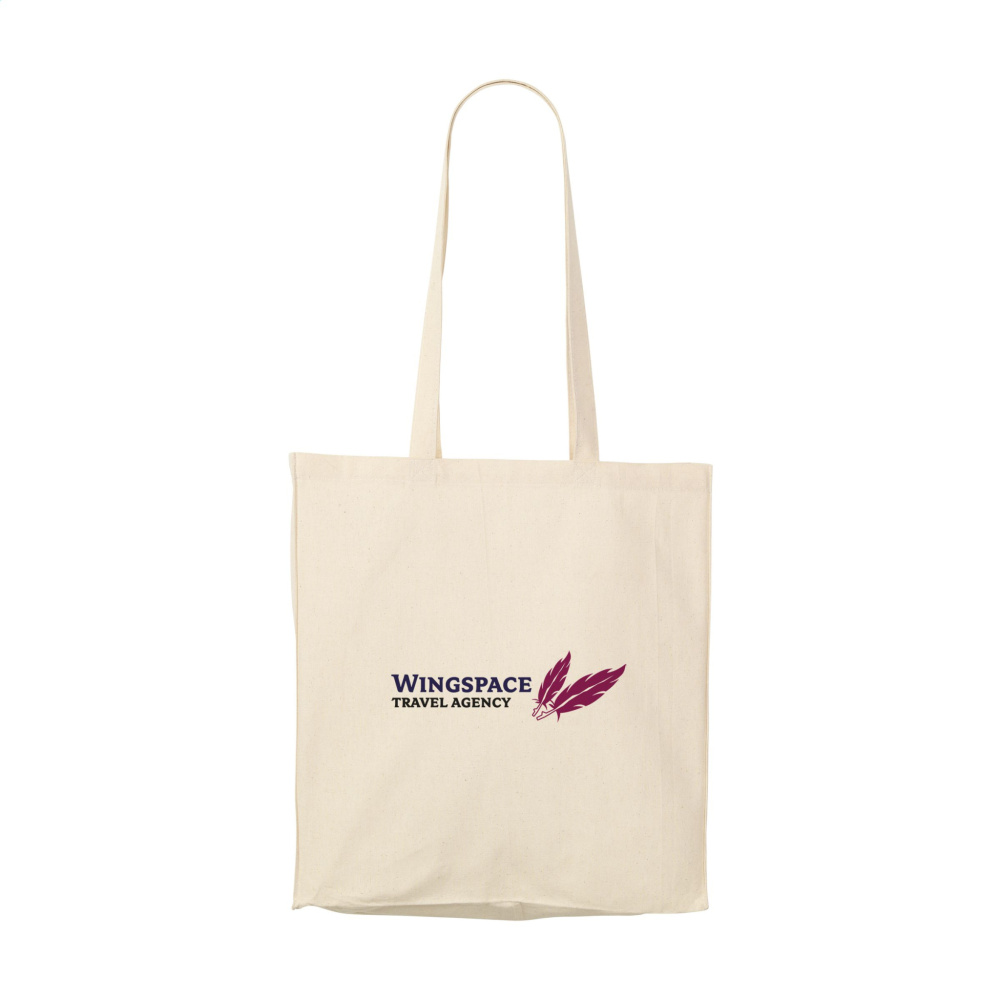 Logo trade business gift photo of: Natural Square Bag (165 g/m²) cotton bag