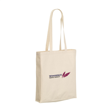 Logo trade promotional merchandise photo of: Natural Square Bag (165 g/m²) cotton bag
