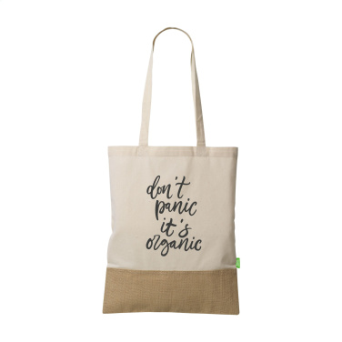Logo trade promotional product photo of: Combi Organic Shopper (160 g/m²) bag