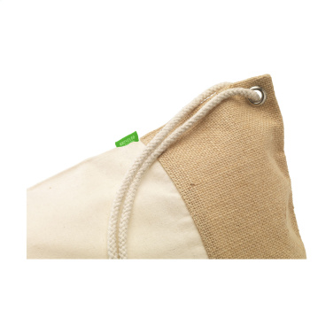 Logo trade promotional items picture of: Combi Organic Backpack (160 g/m²)