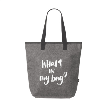 Logo trade corporate gifts image of: Feltro GRS RPET Cooler bag
