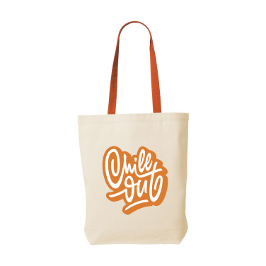 Logo trade promotional merchandise picture of: Canvas Shoppy Colour (220 g/m²) bag