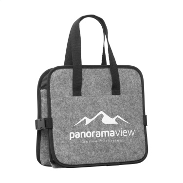 Logotrade promotional gift image of: Trunk GRS RPET Felt Organiser Cooler bag