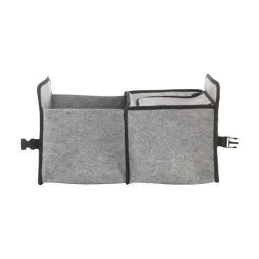 Logo trade promotional products image of: Trunk GRS RPET Felt Organiser Cooler bag