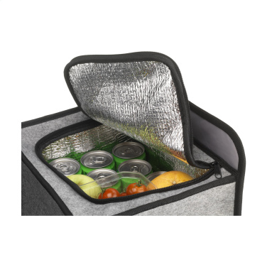Logotrade corporate gift picture of: Trunk GRS RPET Felt Organiser Cooler bag