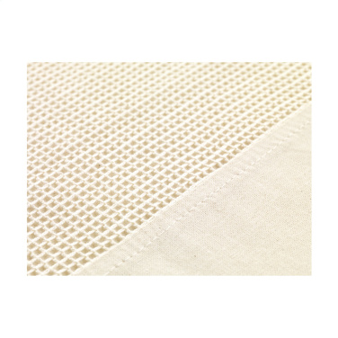 Logotrade promotional gift picture of: Natura Organic GOTS Mesh Bag (120 g/m²) fruit bag