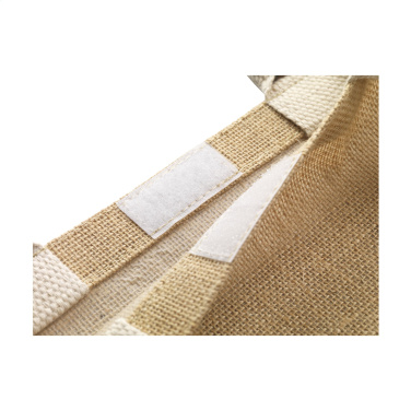 Logo trade promotional merchandise photo of: Gerona Jute Shopper bag