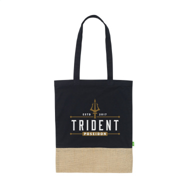 Logotrade promotional merchandise photo of: Combi Organic Shopper (160 g/m²) bag