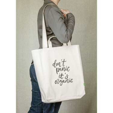 Logotrade promotional product image of: Organic Cotton Canvas Tote Bag (280 g/m²)