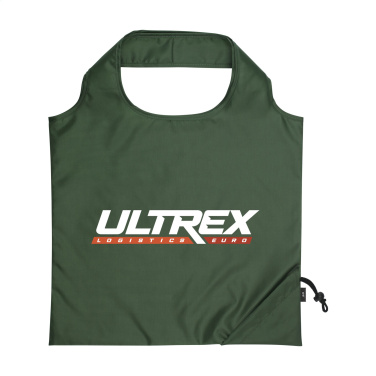Logo trade promotional giveaways image of: Strawberry GRS RPET foldable bag