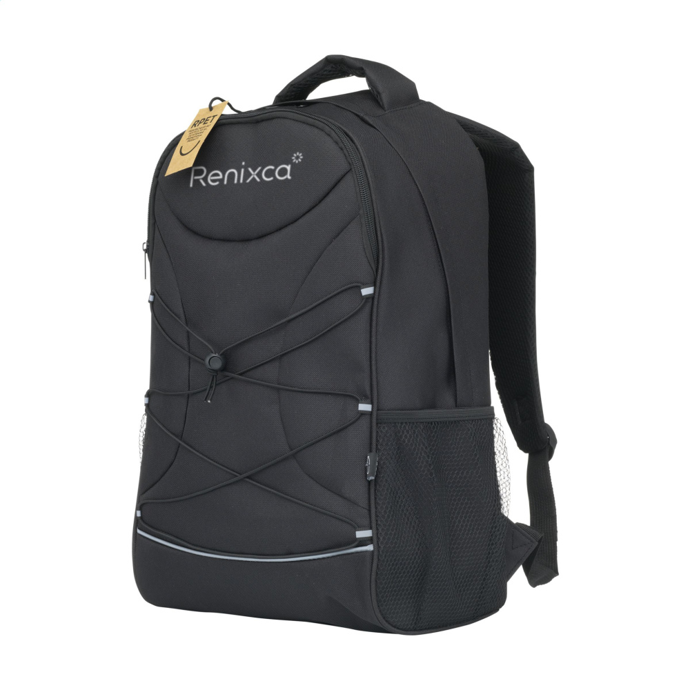 Logo trade promotional product photo of: Flashline GRS RPET Laptop Backpack