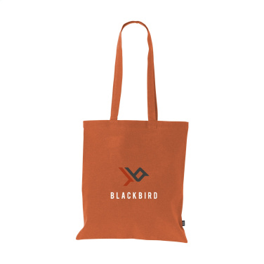 Logotrade corporate gifts photo of: Shoppy Colour Bag GRS Recycled Cotton (150 g/m²)