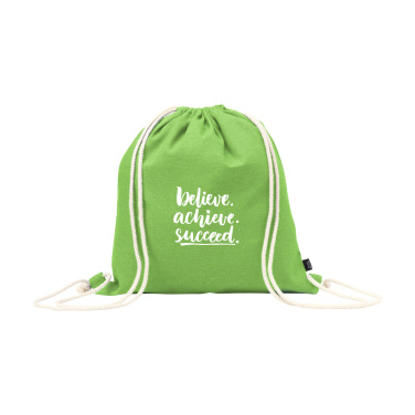 Logotrade promotional product image of: PromoColour GRS Recycled Cotton Backpack (150 g/m²)