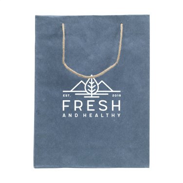Logotrade promotional giveaways photo of: Leaf It Bag recycled with jeans fibres (180 g/m²) L