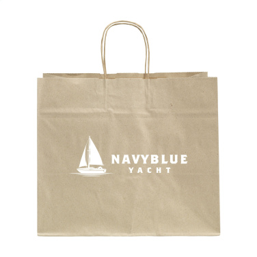 Logo trade promotional giveaway photo of: Leaf It Bag recycled grass paper (90 g/m²) XL