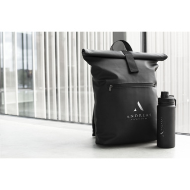 Logotrade corporate gifts photo of: Lennon Roll-Top Recycled Backpack