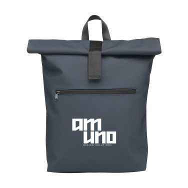 Logotrade promotional merchandise picture of: Lennon Roll-Top Recycled Backpack