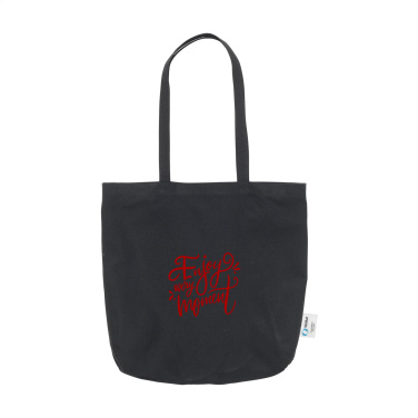 Logo trade advertising products image of: Wolkat Rabat Recycled Textile Shopper