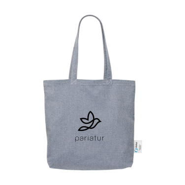 Logo trade corporate gift photo of: Wolkat Rabat Recycled Textile Shopper