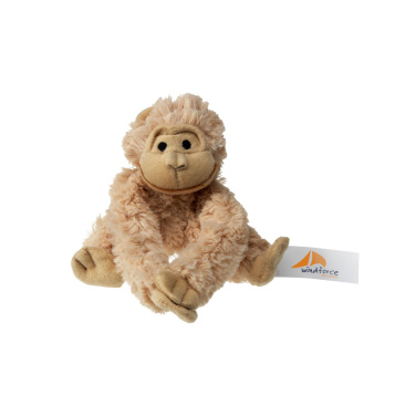 Logo trade promotional merchandise picture of: PlushToy Gorilla cuddle toy