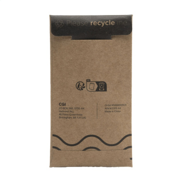 Logo trade promotional product photo of: WoodKey Rectangle keychain