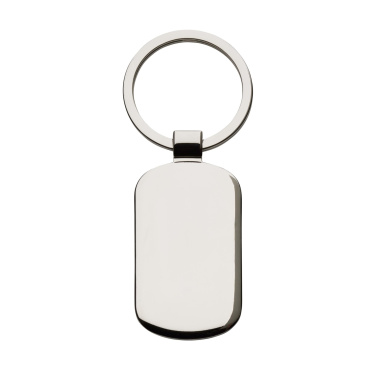 Logo trade promotional giveaways image of: KeyTag Rectangular keyring
