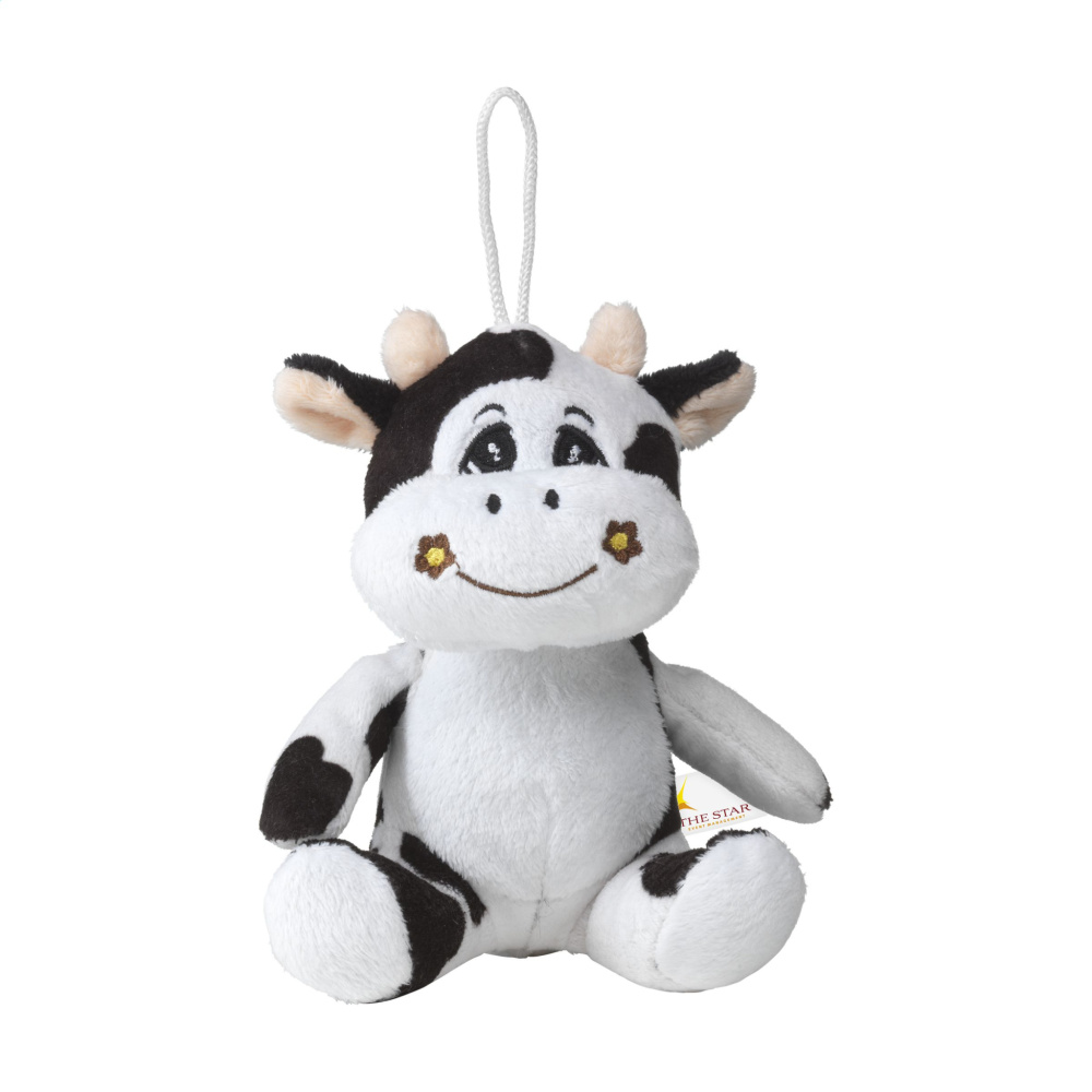Logotrade promotional item image of: Animal Friend Cow cuddle toy