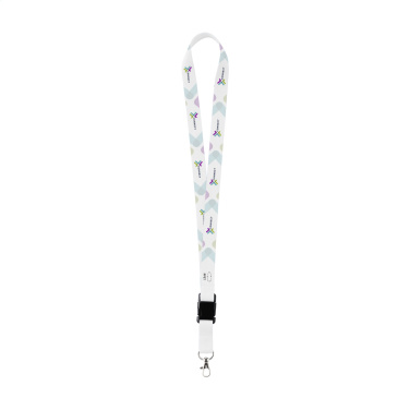 Logotrade promotional gift picture of: Lanyard Sublimation Buckle RPET 2 cm keycord