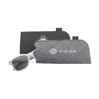 Logotrade promotional items photo of: Feltro GRS RPET Pouch for glasses