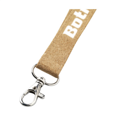 Logotrade advertising product picture of: Lanyard Cork 2 cm keycord