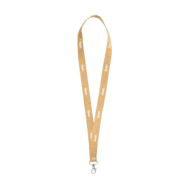 Logo trade promotional giveaways image of: Lanyard Cork 2 cm keycord