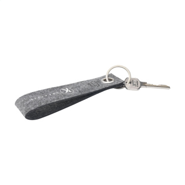 Logo trade advertising product photo of: GRS RPET Felt Keyring