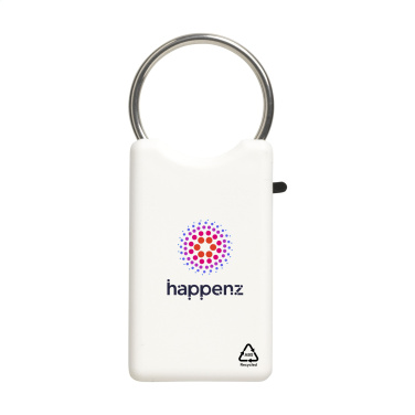 Logo trade promotional products picture of: Safe GRS Recycled Key Ring