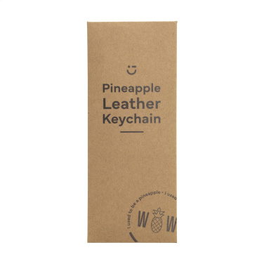 Logotrade promotional giveaways photo of: Vegan Pineapple Leather Keyring