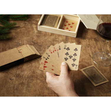 Logotrade promotional gift image of: Recycled Playing Cards Double X-Mas
