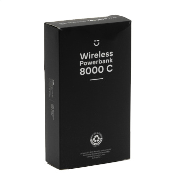 Logotrade promotional product picture of: Wireless Powerbank 8000 C wireless charger
