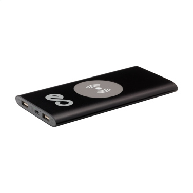 Logotrade advertising products photo of: Aluminium 8000 Wireless Powerbank wireless charger