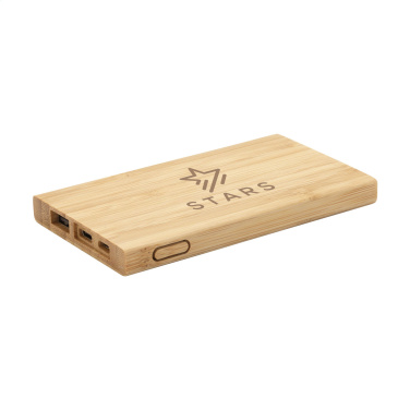 Logotrade promotional gift picture of: Bamboo 4000 Powerbank external charger