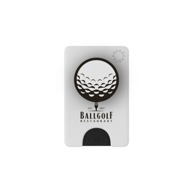 Logo trade advertising products picture of: PopSockets® PopWallet+ card holder with PopGrip