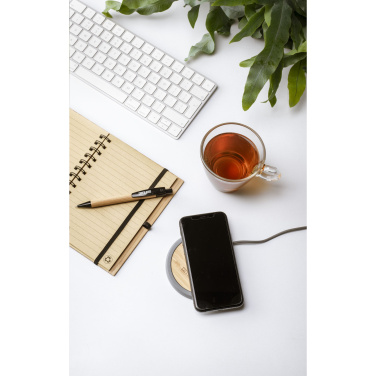 Logotrade promotional product picture of: Lidos Stone ECO 10W Wireless Charger