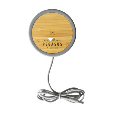 Logo trade promotional items picture of: Lidos Stone ECO 10W Wireless Charger